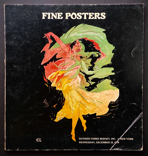 Image for Fine Posters. Sotheby Parke Bernet (Sotheby’s) Sale No. 4323, December 12, 1979.  