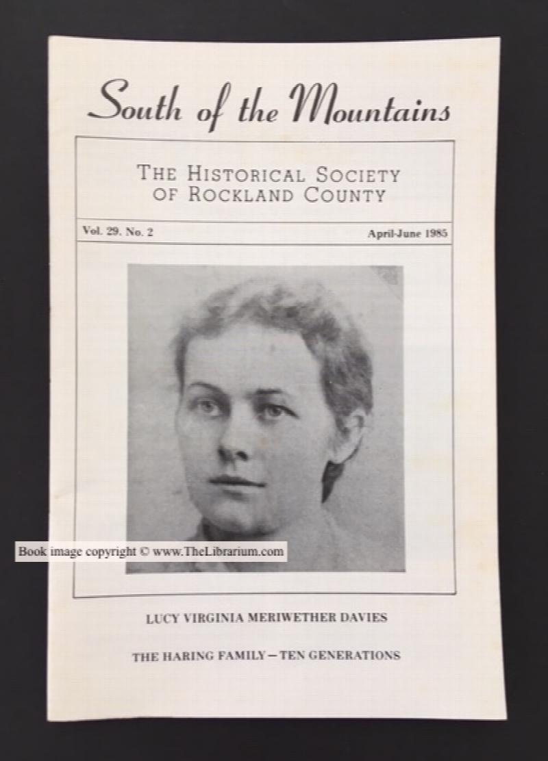Image for South of the Mountains, Vol. 29, No. 2 (April-June 1985)