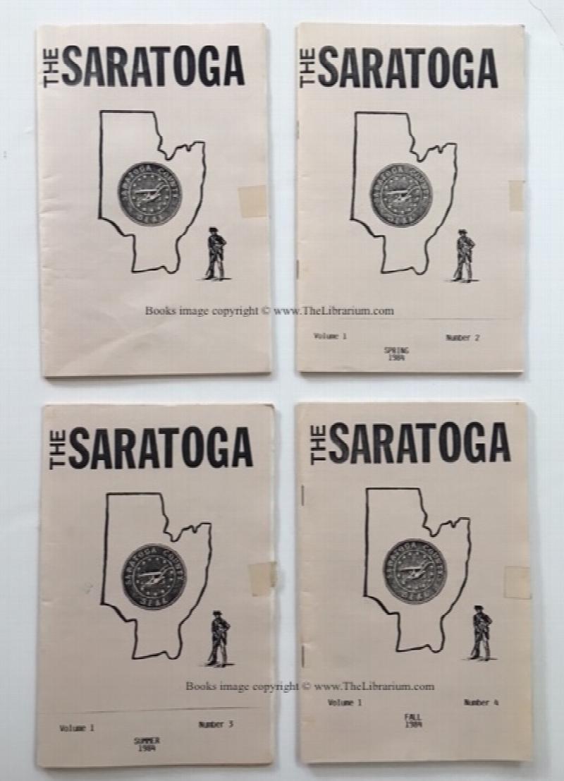 Image for The Saratoga, set of 4 (Vol. 1: Nos. 1, 2, 3, 4 - Winter, Spring, Summer, Fall, 1984)