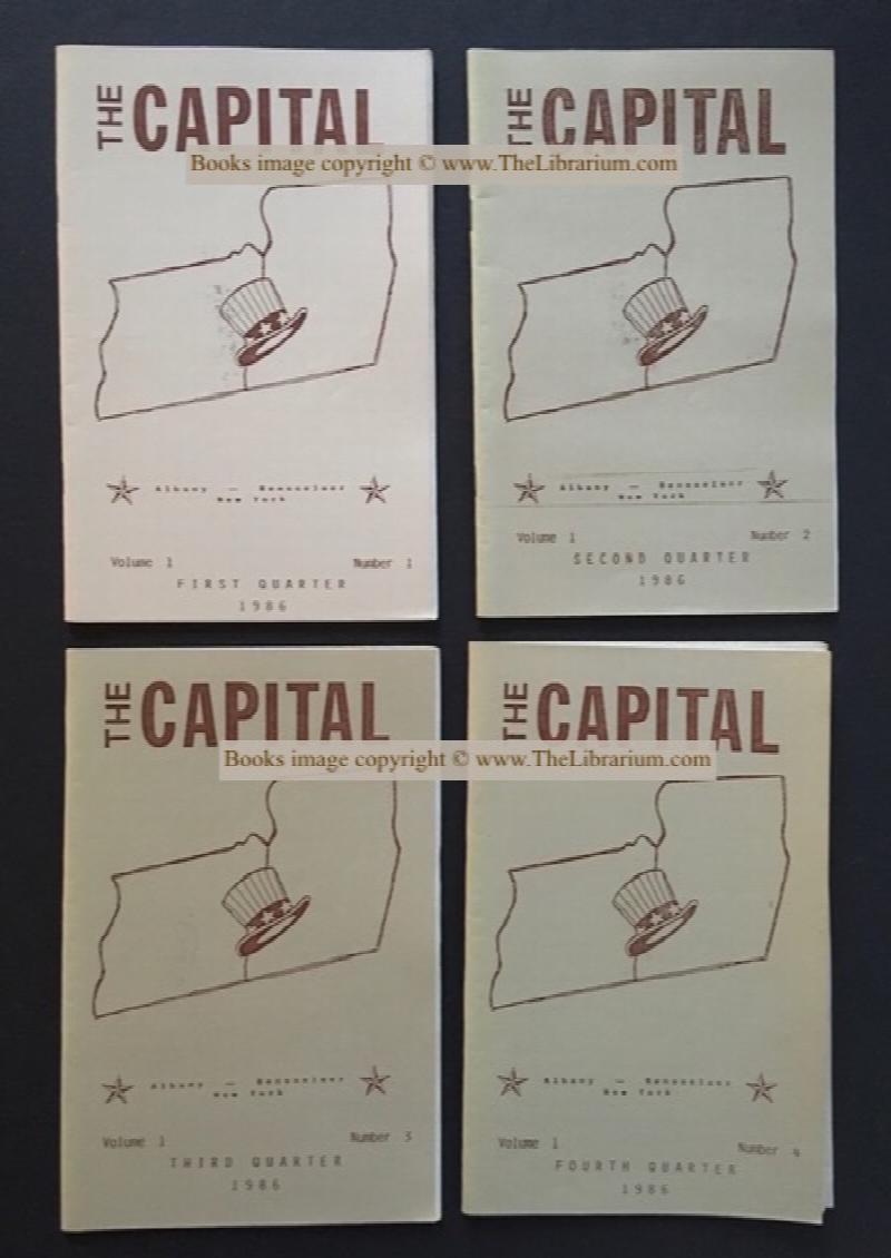 Image for The Capital, set of 4 (Vol. 1: Nos. 1, 2, 3, 4 - First, Second, Third, Fourth Quarter, 1986)