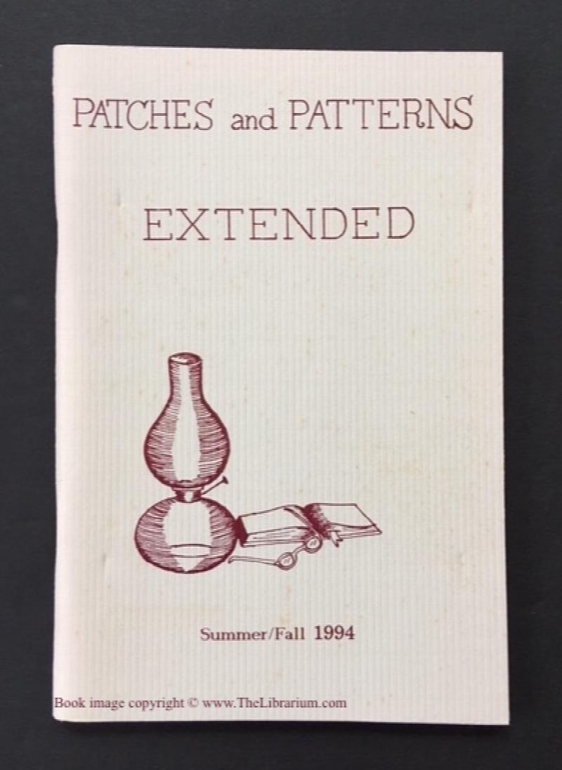 Image for Patches and Patterns Extended, Volume V, Nos. 3 and 4, Summer/Fall 1994 (in one volume)