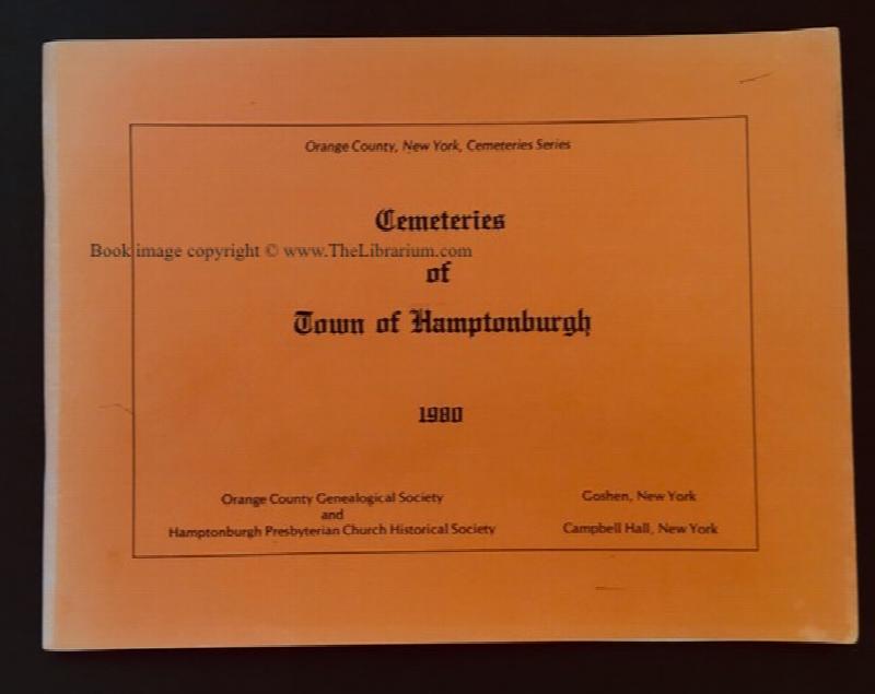Image for Cemeteries of Town of Hamptonburgh (Orange County, New York, Cemetery Series)