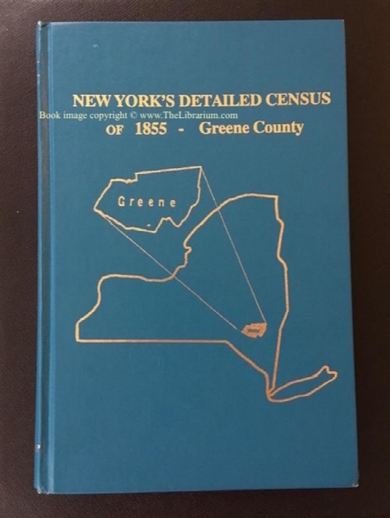 Image for New York's Detailed Census of 1855 - Greene County