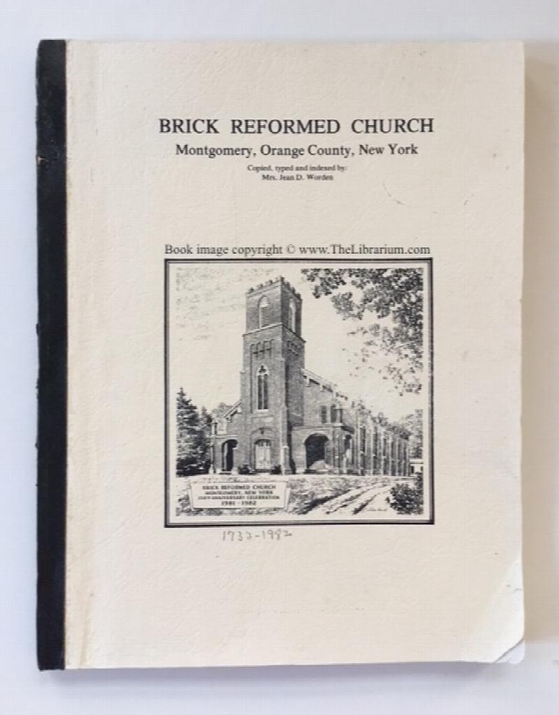 Image for Brick Reformed Church, Montgomery, Orange County, New York