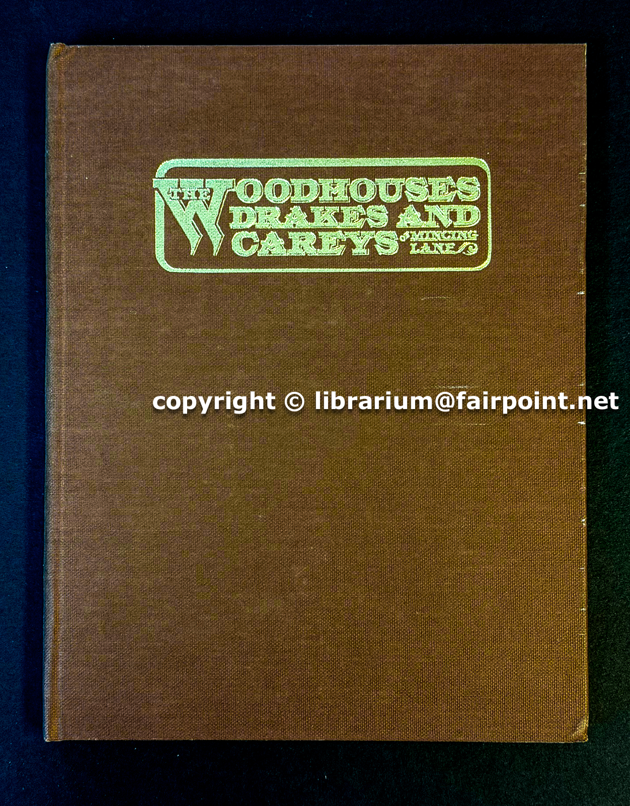 The Woodhouses, Drakes and Careys of Mincing Lane